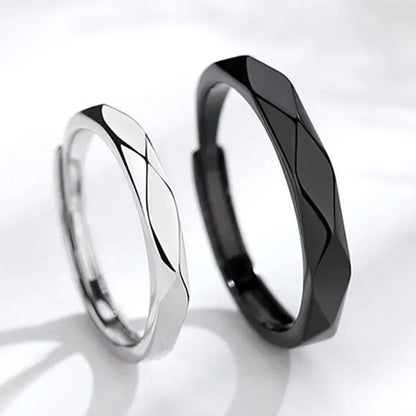 Adjustable Couple Wedding Rings