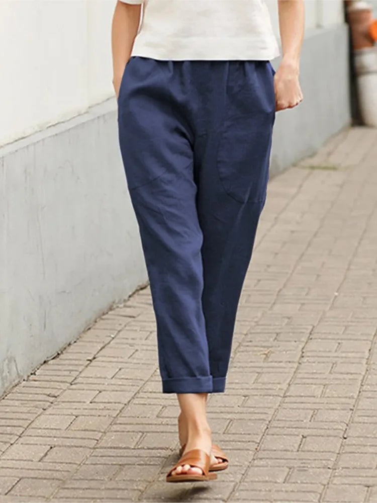 Women's Cotton Casual Pants