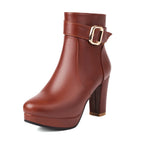 Ankle Heel Boots