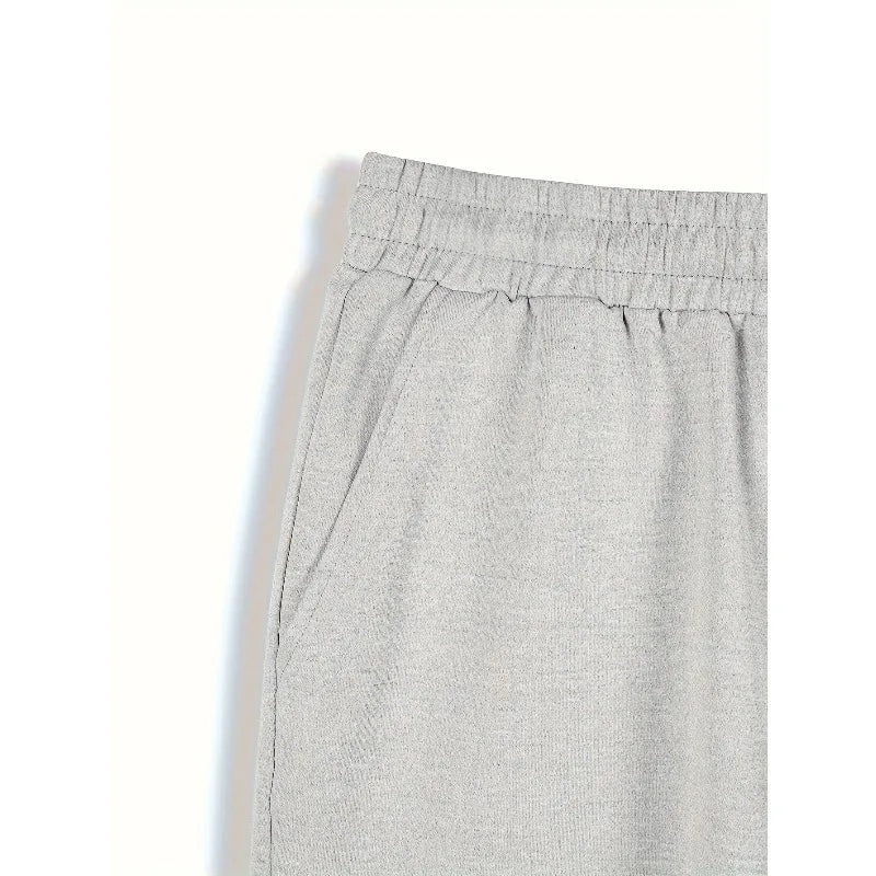 Elastic Cotton Drawstring Shorts