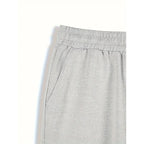 Elastic Cotton Drawstring Shorts