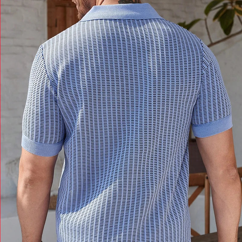 Casual Knit Summer Shirt