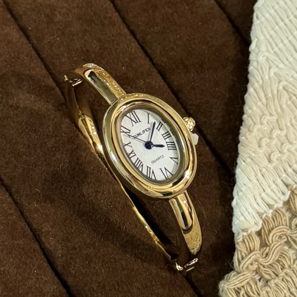 Oval Roman Watch