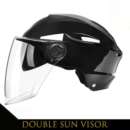 Unisex Half Face Motorcycle Helmet