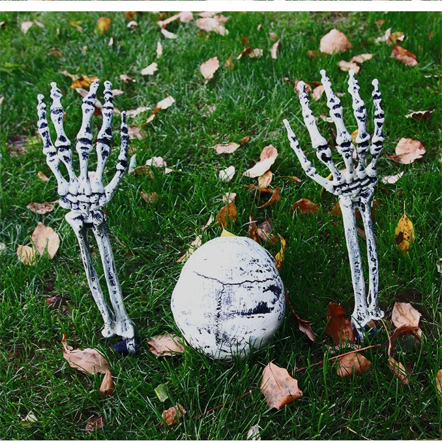 Skeleton Head and Arm Props