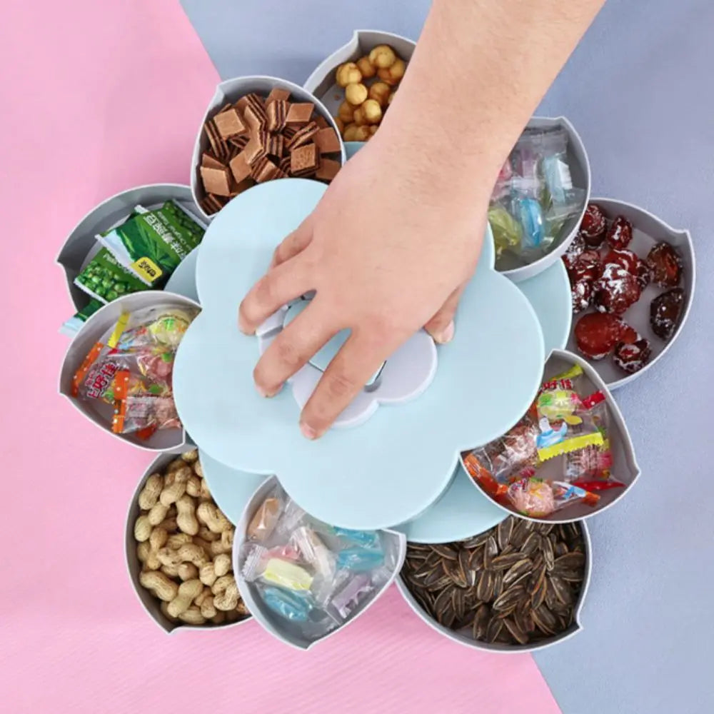 2-Layer Snack Tray Organizer