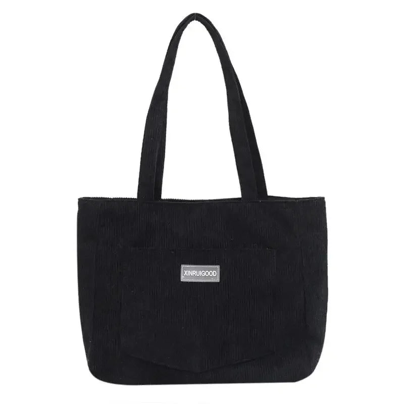Large Corduroy Tote Bag