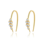 Sterling Silver Huggie Earrings