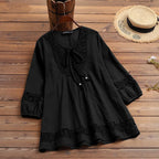Cotton Lace Loose Top