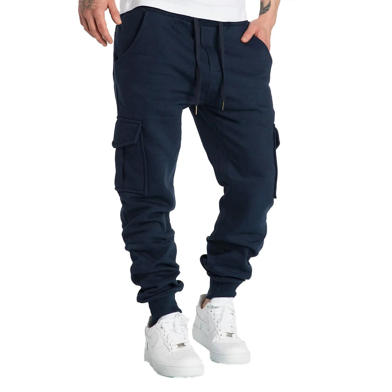 Elastic Waist Running Pants