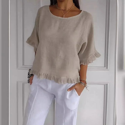 Loose Pullover Blouse