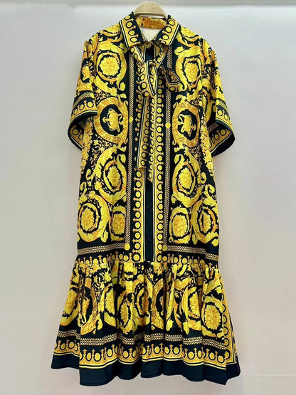 Light Luxury Lapel Dress