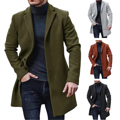Men's Wool Streetwear Jacket