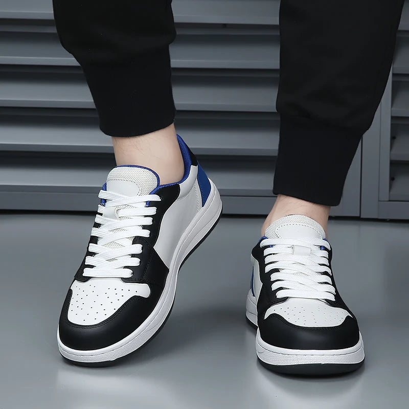 Genuine Leather Fall Platform Sneakers