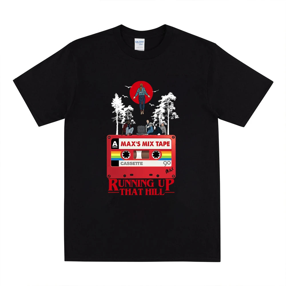 Retro Character Graphic Print T-Shirt