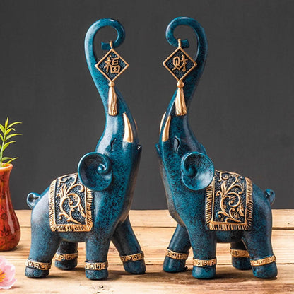 Elephant Sculpture Home Decor