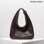 PU Half Moon Shoulder Bag