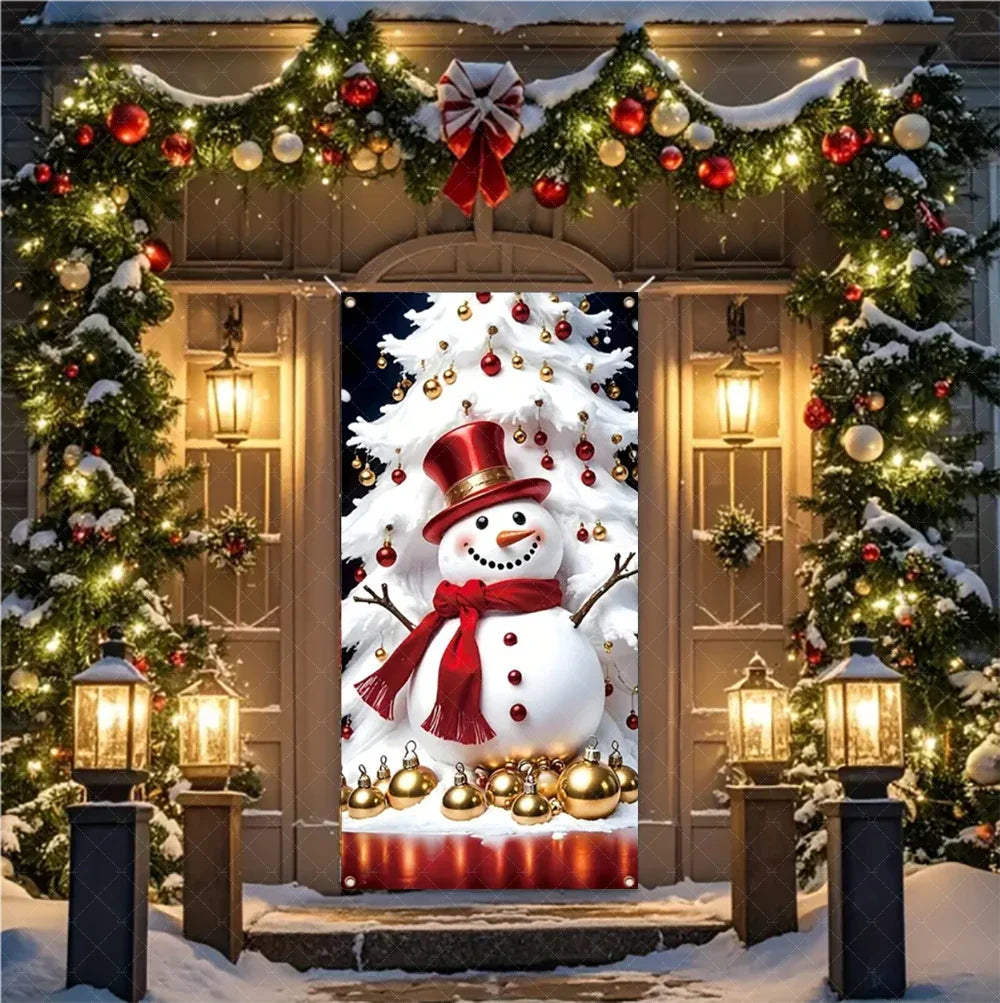 Christmas Santa Door Banner