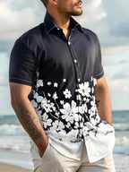 Beach Print Casual Shirt