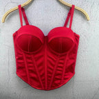 Solid Overbust Corset