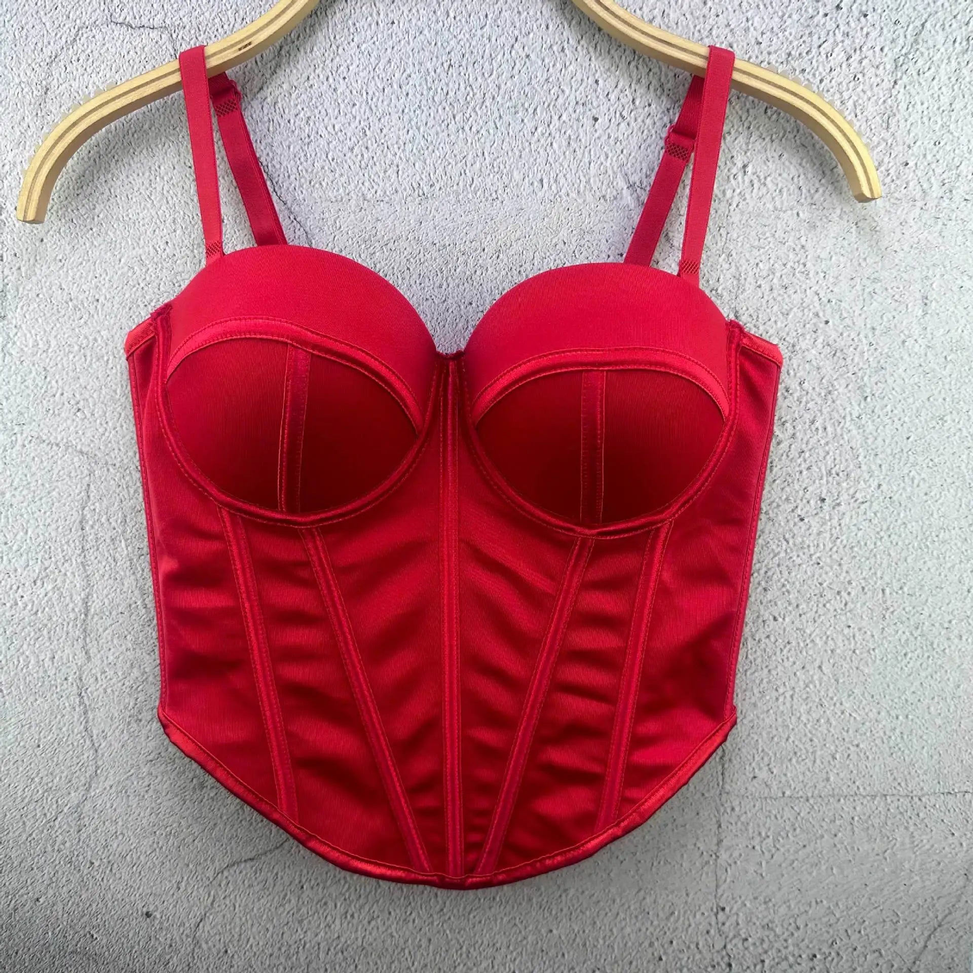 Solid Overbust Corset