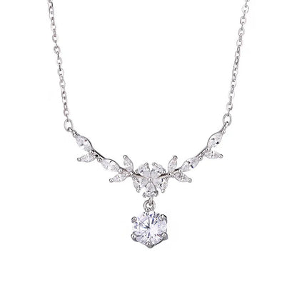 Halaile D Color Moissanite Necklace