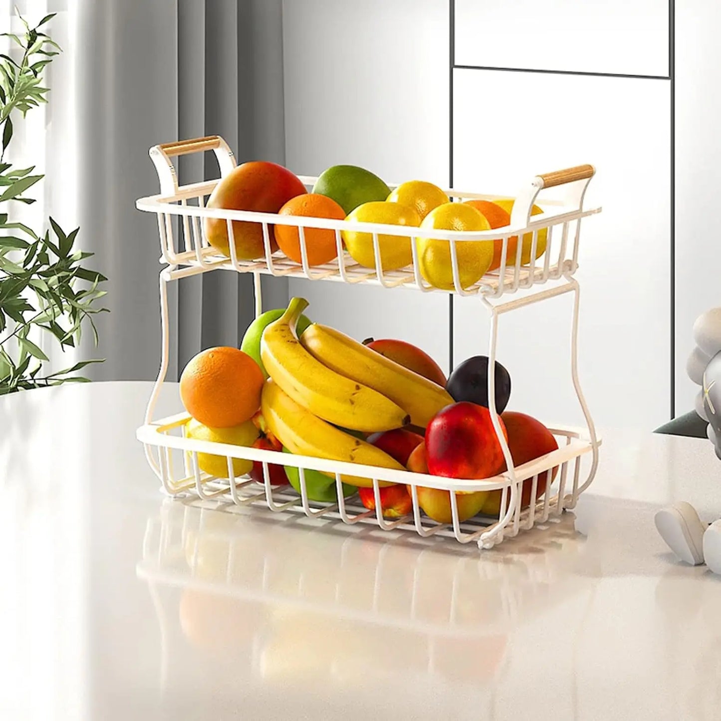 Kitchen Countertop Fruit Basket