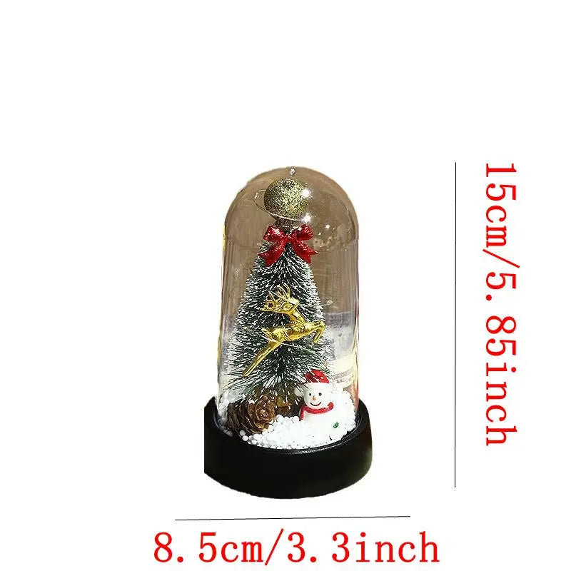 Christmas Glow Snowman Ornaments