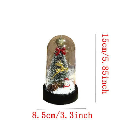 Christmas Glow Snowman Ornaments