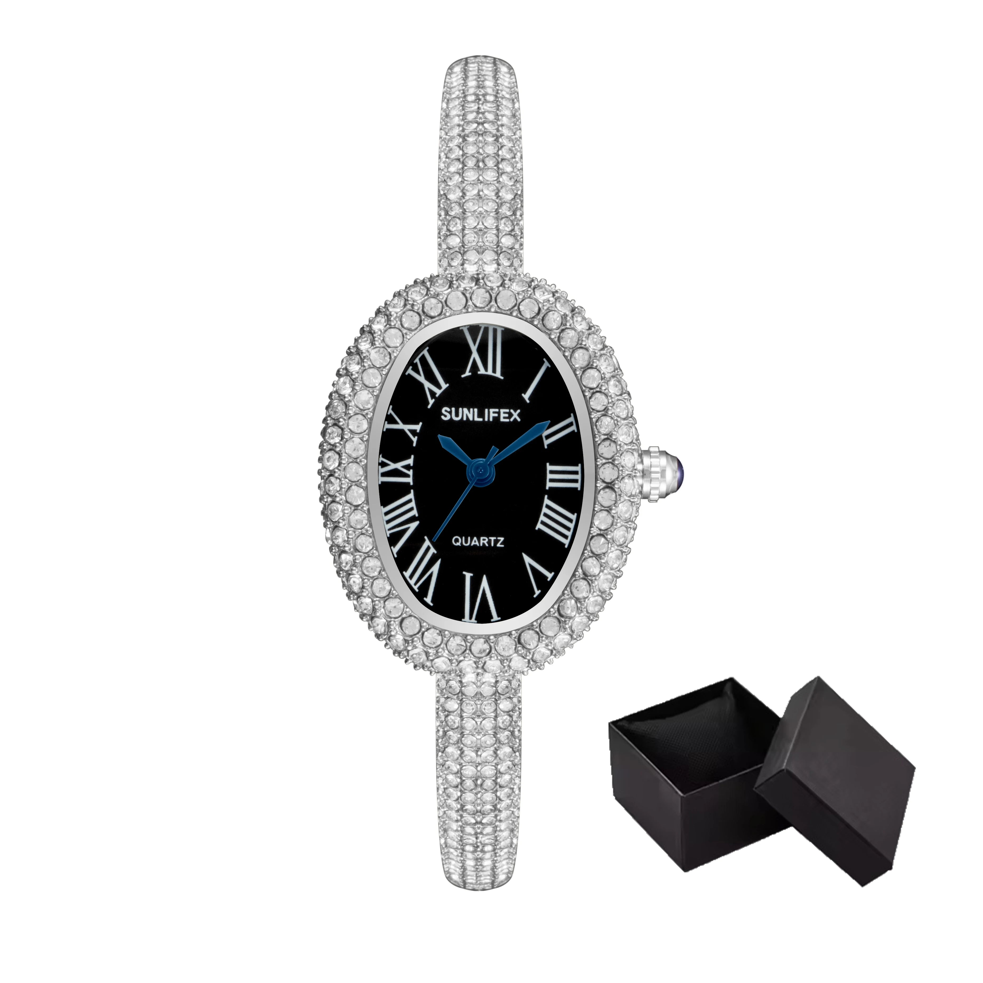Roman Oval Watch