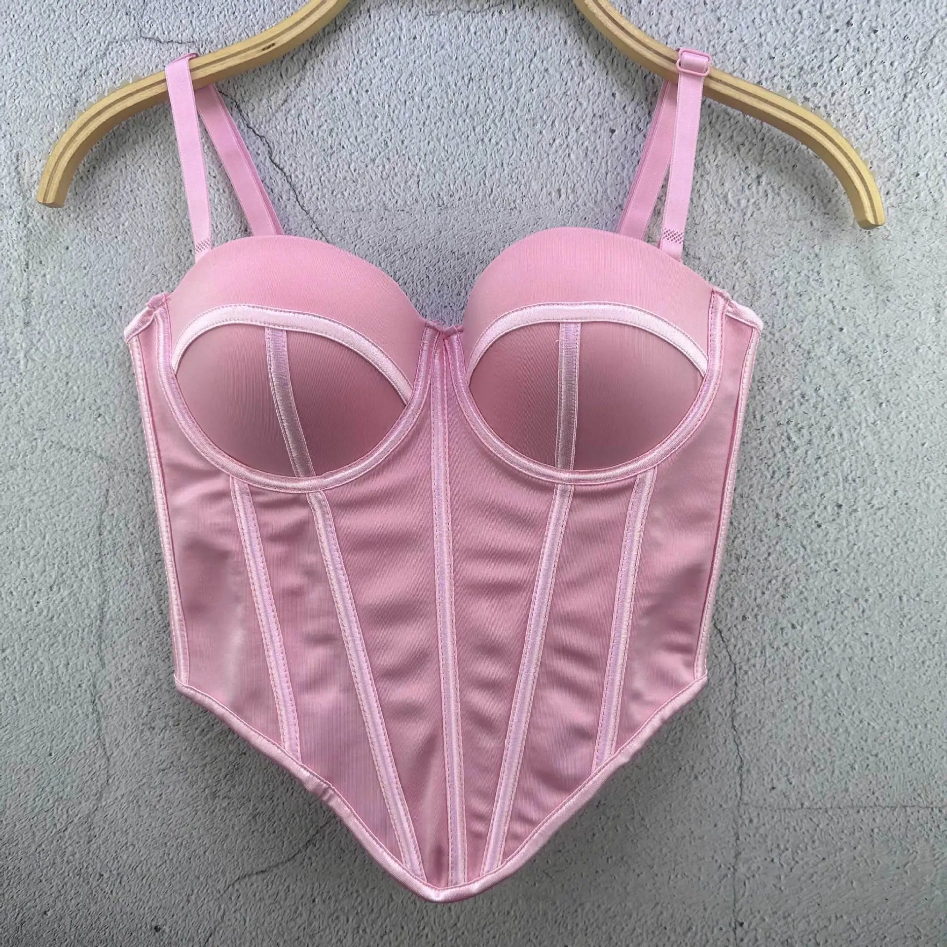 Solid Overbust Corset