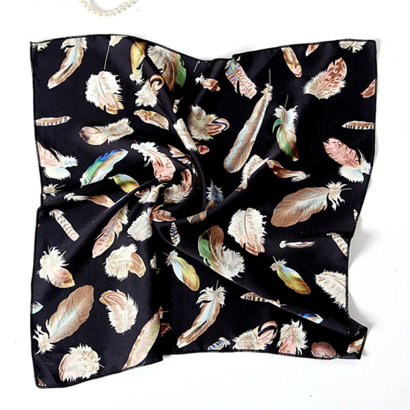 Dot Print 50cm Square Scarf