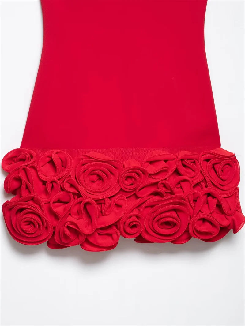 Women's Red Summer Dress