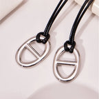 Letter Rope Chain Necklace
