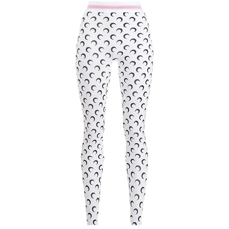 Thin Seamless Printed Leggings