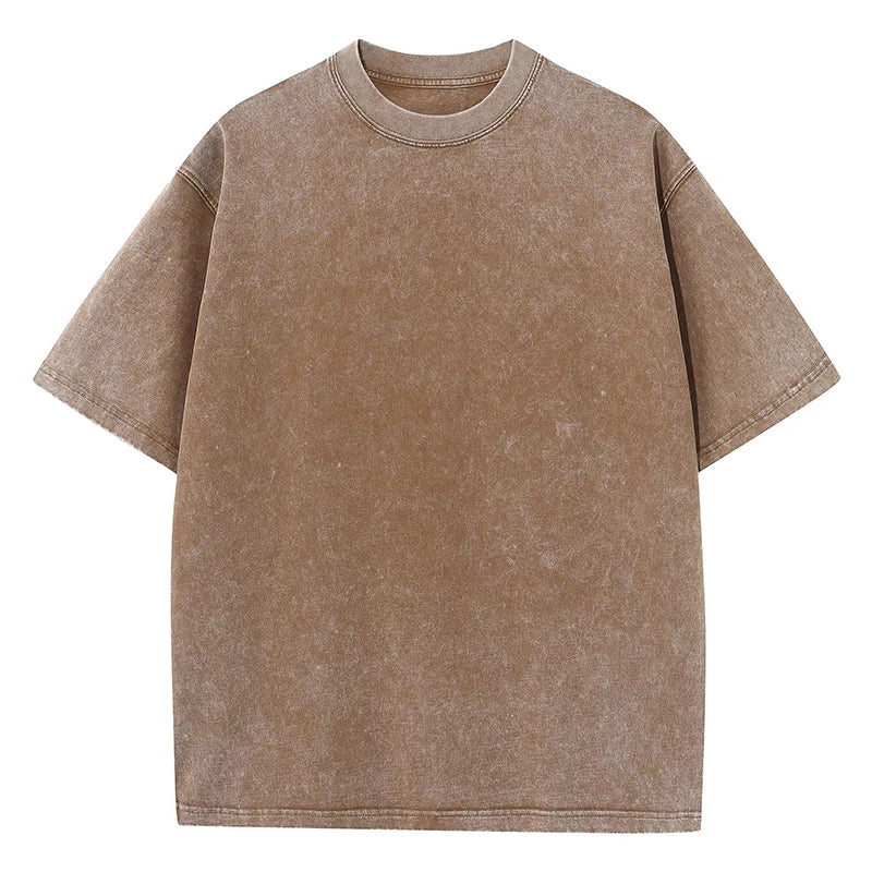 Knit Solid Crew Neck True-To-Size Fit T-Shirt