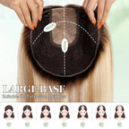 Remy Hair Topper