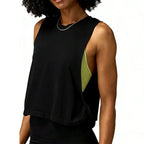 Mesh Sleeveless Yoga Top