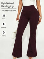 Super-Soft Bell-Bottom Yoga Leggings
