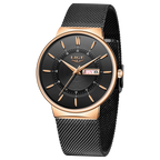 LIGE Ultra-Thin Steel Quartz Watch