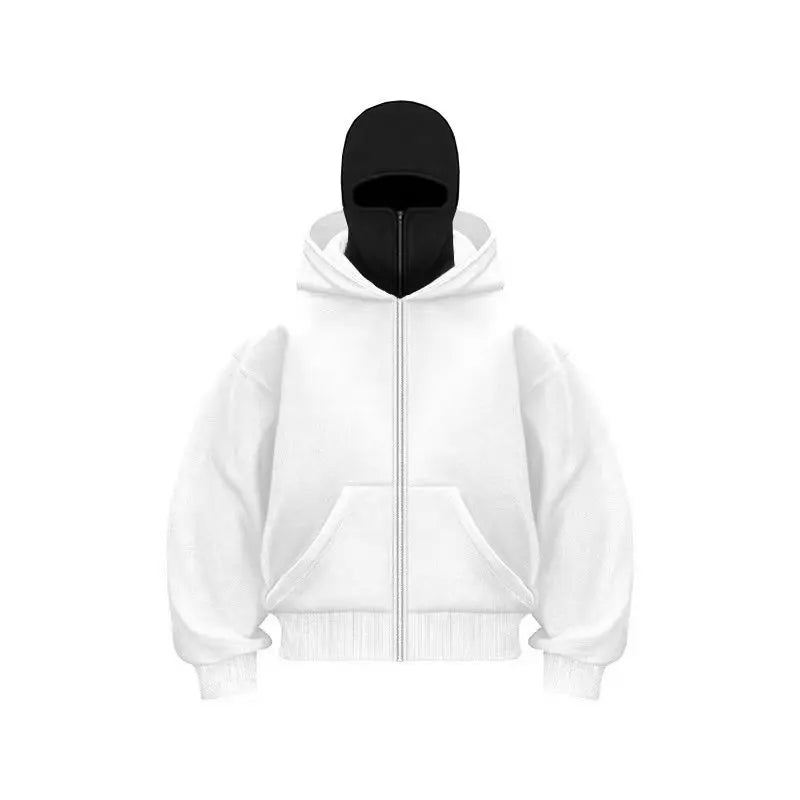 Double Hooded Balaclava Hoodie