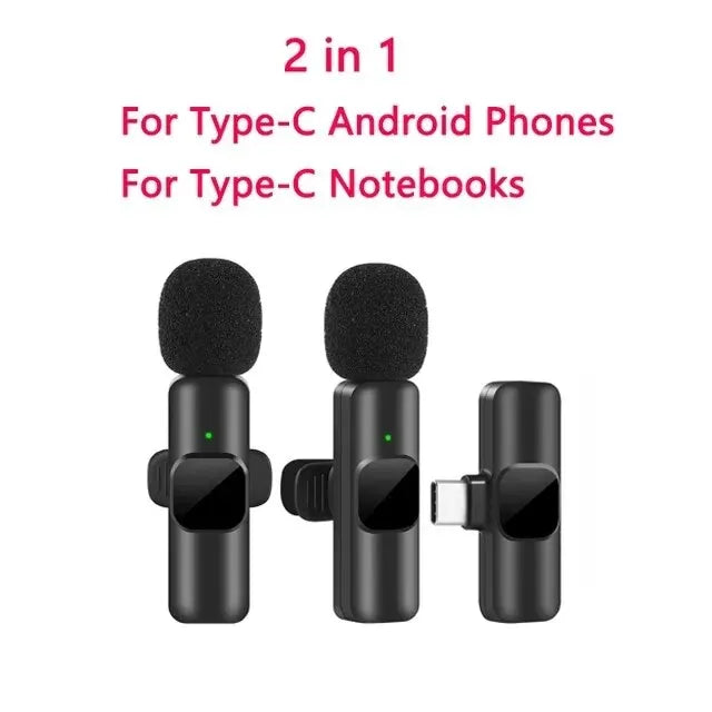 Portable Wireless Lavalier Mic