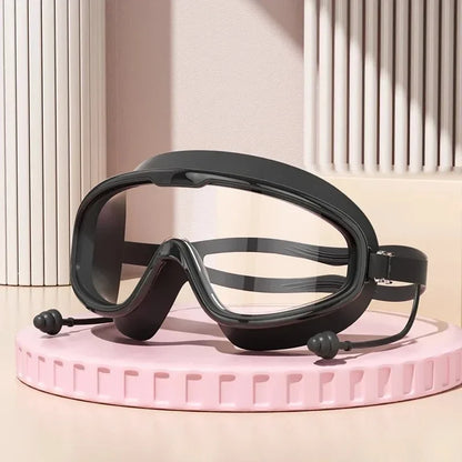 Adult Electroplated Large Frame Swimming Goggles
