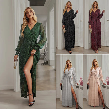 Solid Color Midi Dress