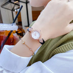 Leather Needle Watch