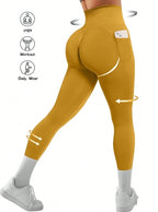 Seamless Scrunch Push-Up Leggings