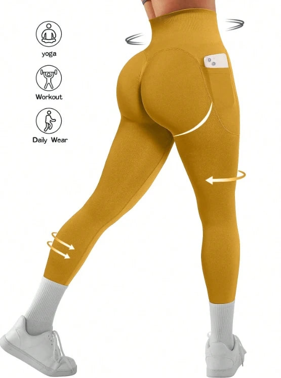 Seamless Scrunch Push-Up Leggings