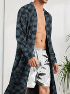 Long Robe Spring Autumn Bathrobe