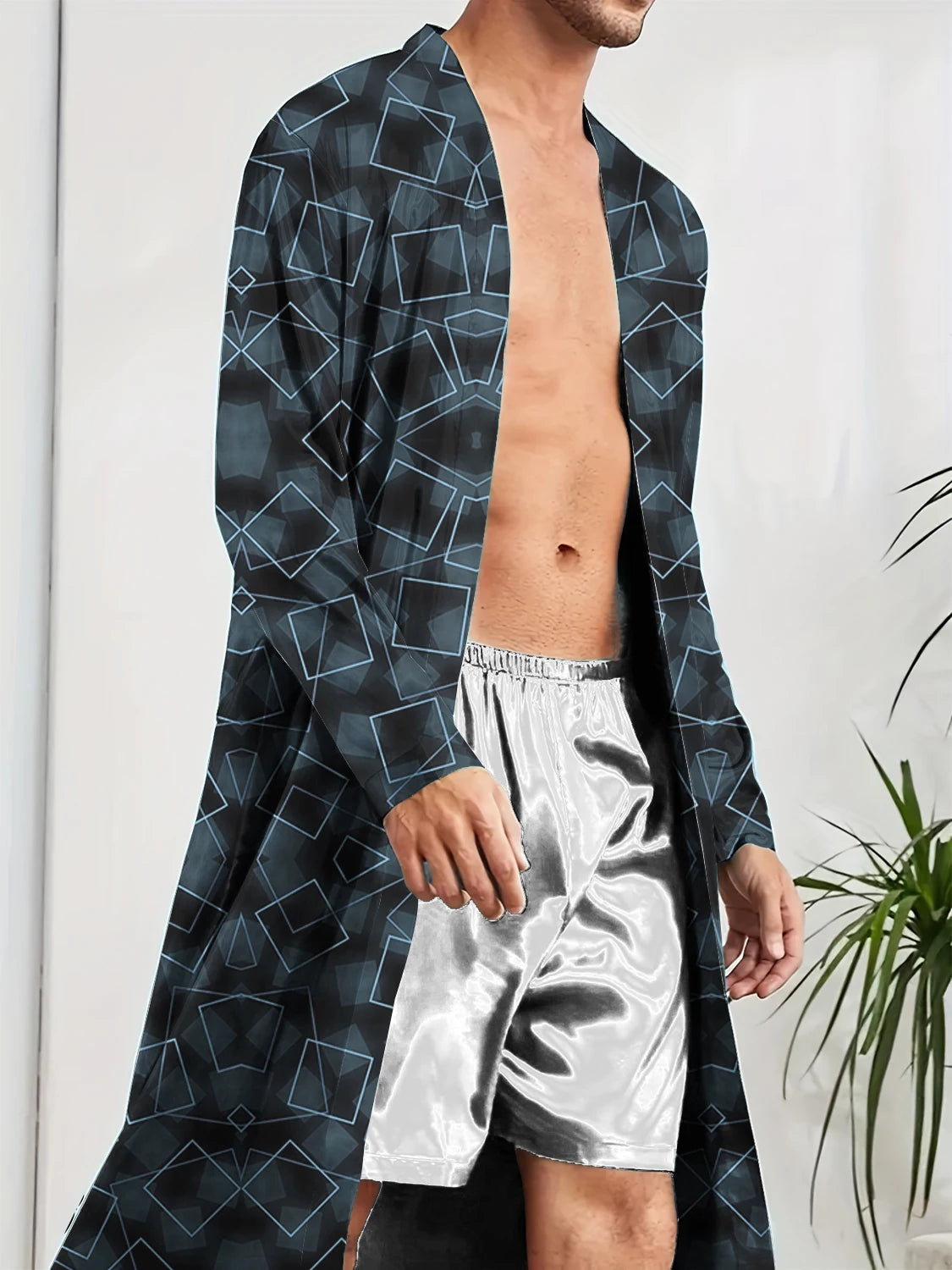 Long Robe Spring Autumn Bathrobe