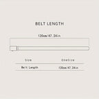 Men’s Automatic Buckle Leather Belt